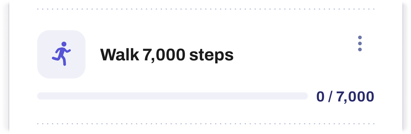 Each Daily appears as a card with relevant progress information.